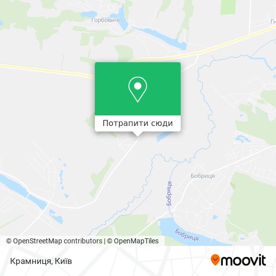 Карта Крамниця