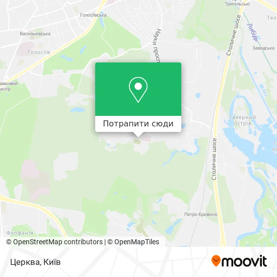 Карта Церква