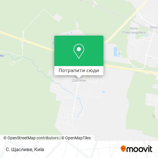 Карта С. Щасливе