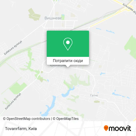 Карта Tovanrfarm