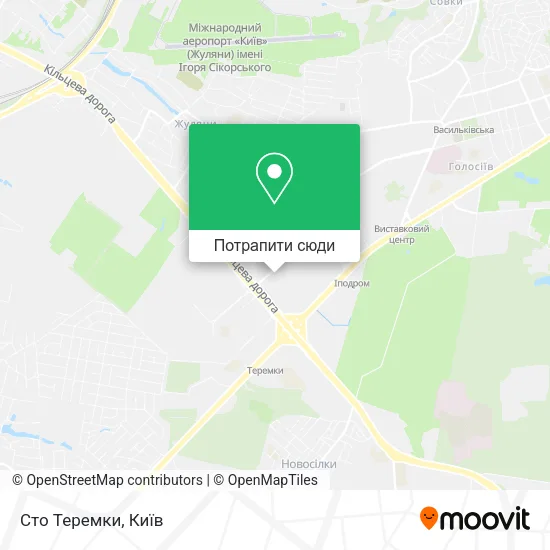Карта Сто Теремки