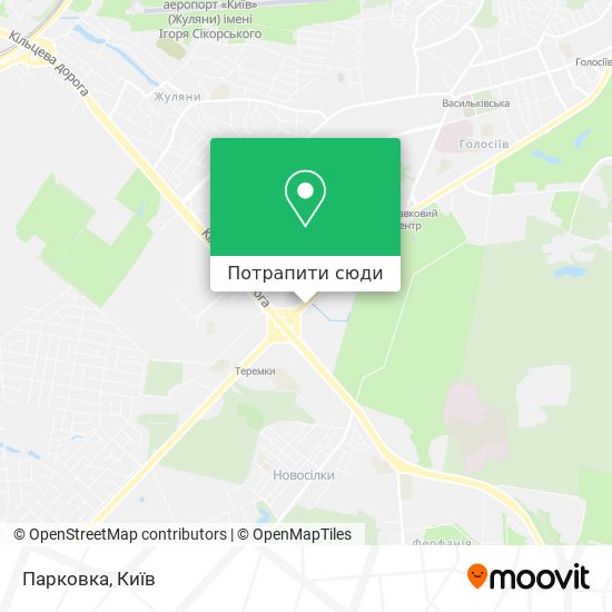 Карта Парковка