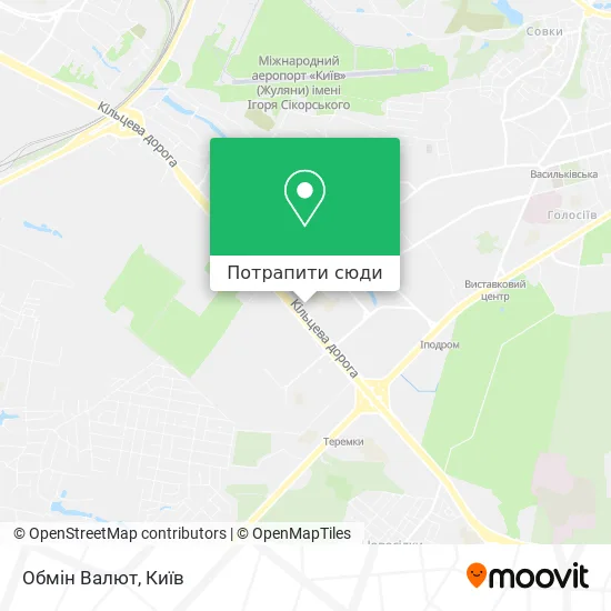 Карта Обмін Валют
