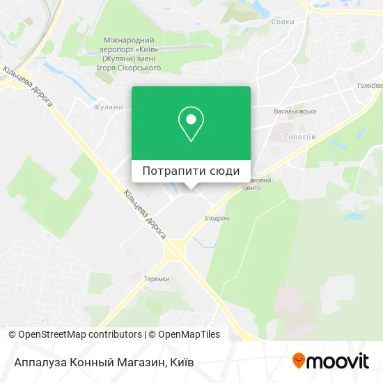 Карта Аппалуза Конный Магазин