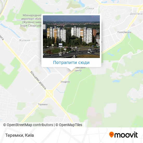 Карта Теремки