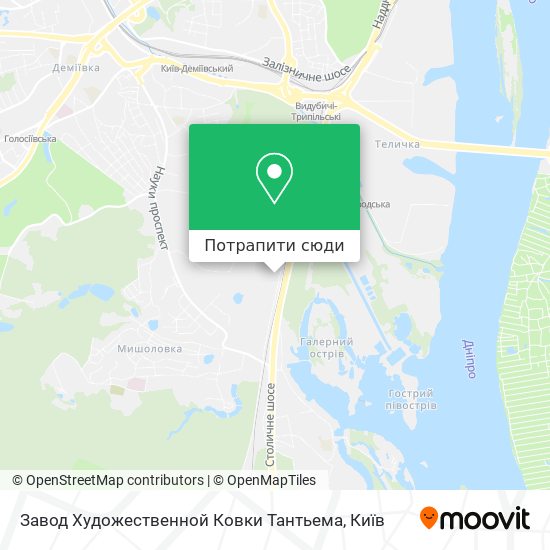 Карта Завод Художественной Ковки Тантьема