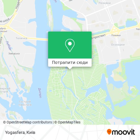 Карта Yogasfera