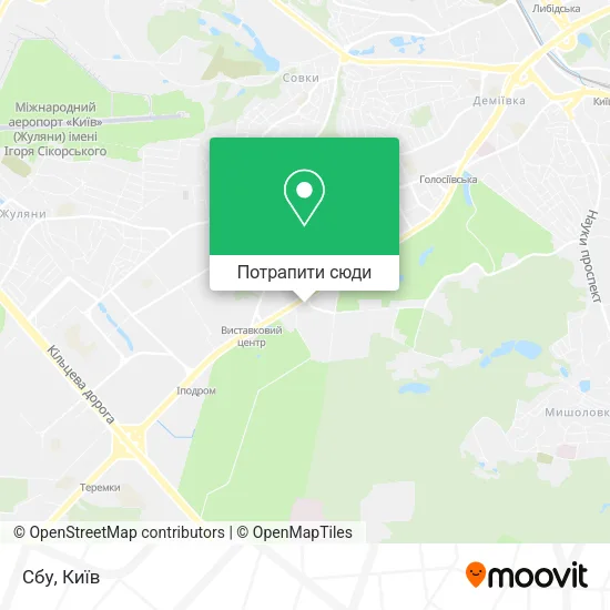 Карта Сбу
