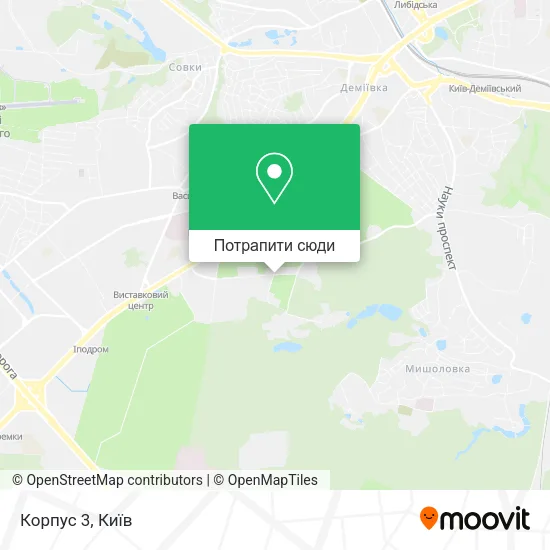 Карта Корпус 3