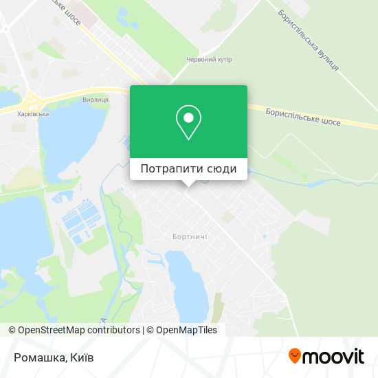 Карта Ромашка