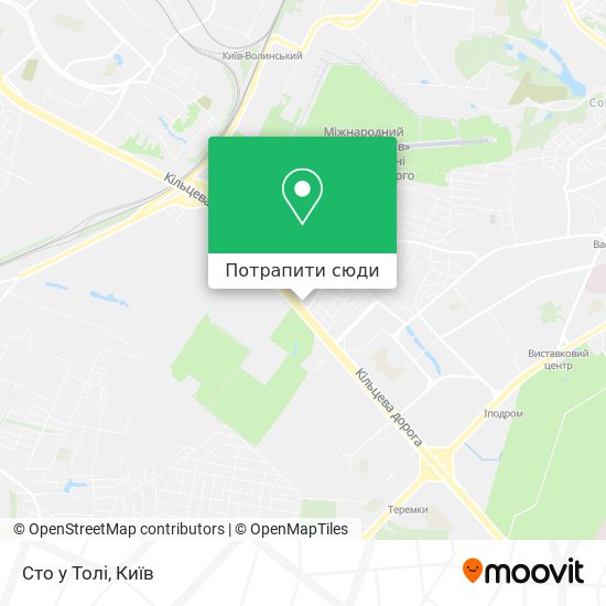 Карта Сто у Толі