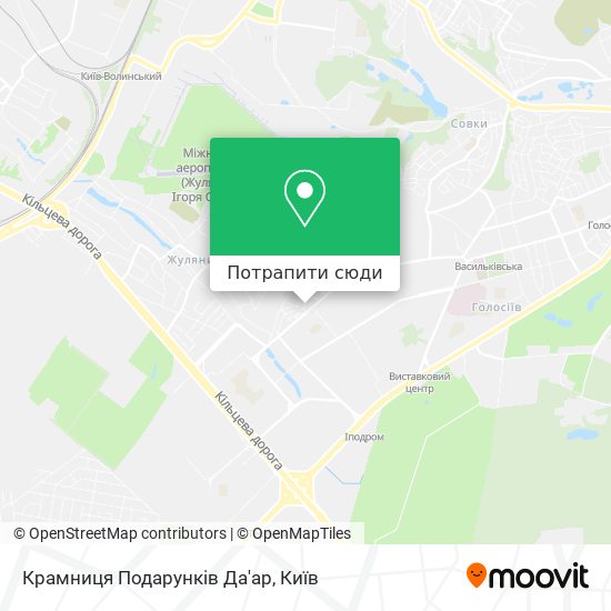 Карта Крамниця Подарунків Да'ар