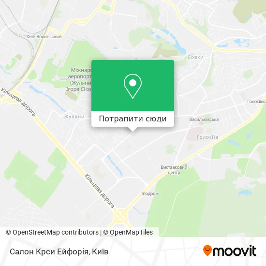 Карта Салон Крси Ейфорія