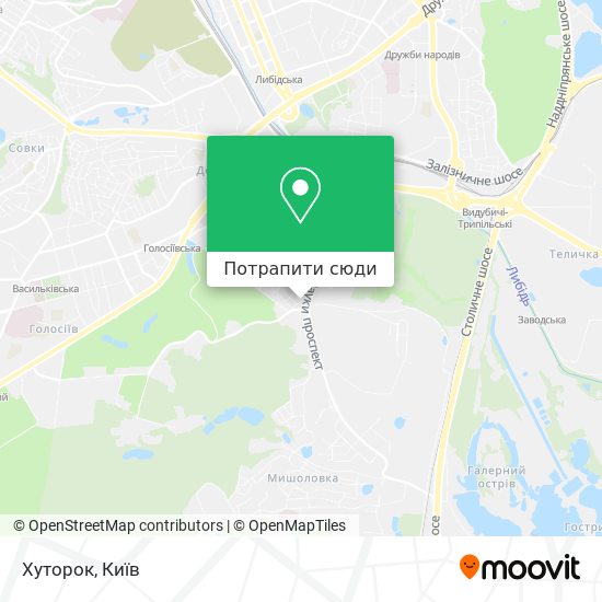 Карта Хуторок