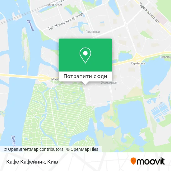 Карта Кафе Кафейник