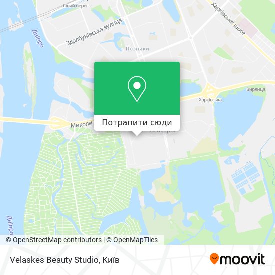 Карта Velaskes Beauty Studio