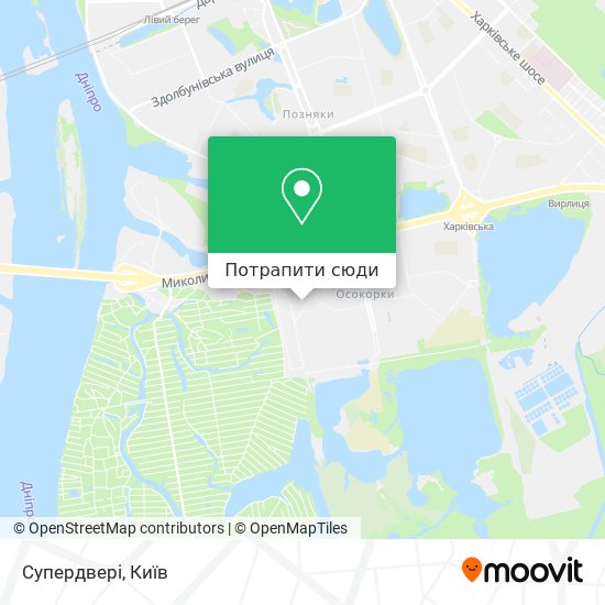 Карта Супердвері