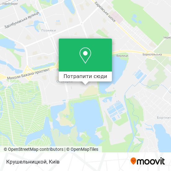 Карта Крушельницкой