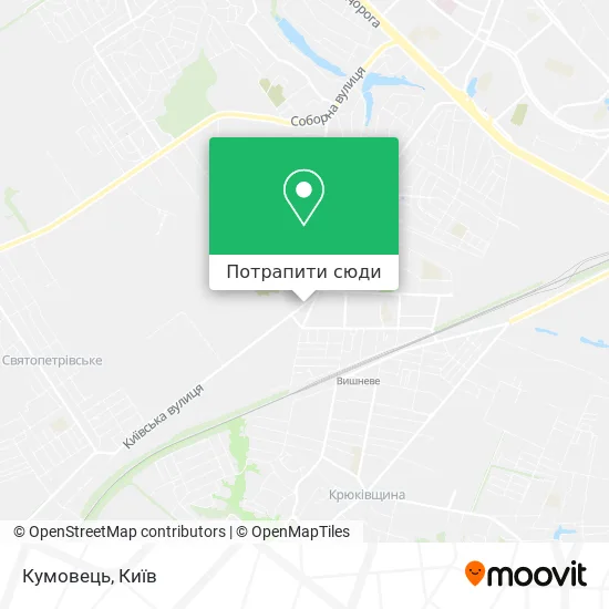 Карта Кумовець