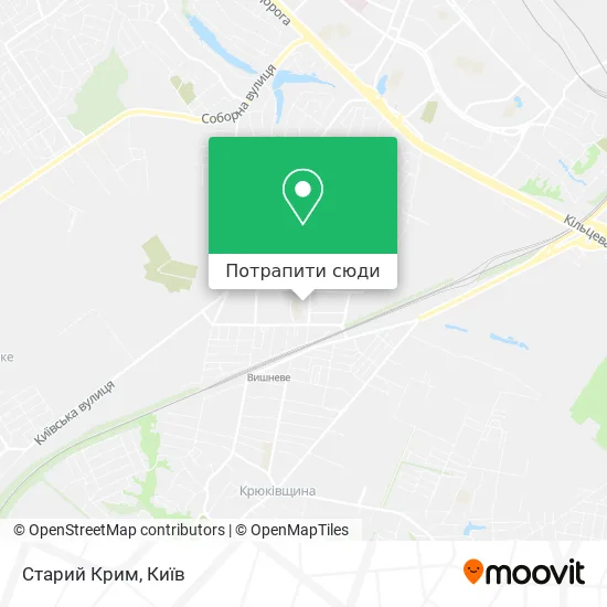 Карта Старий Крим