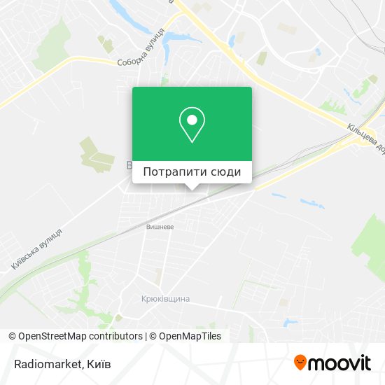 Карта Radiomarket