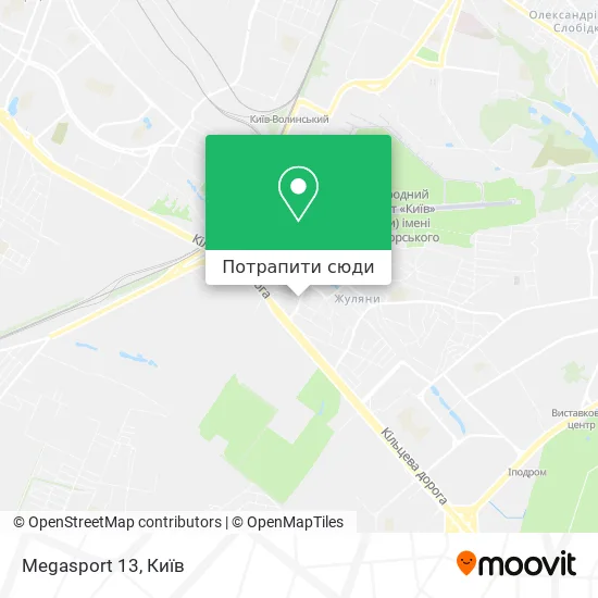 Карта Megasport 13