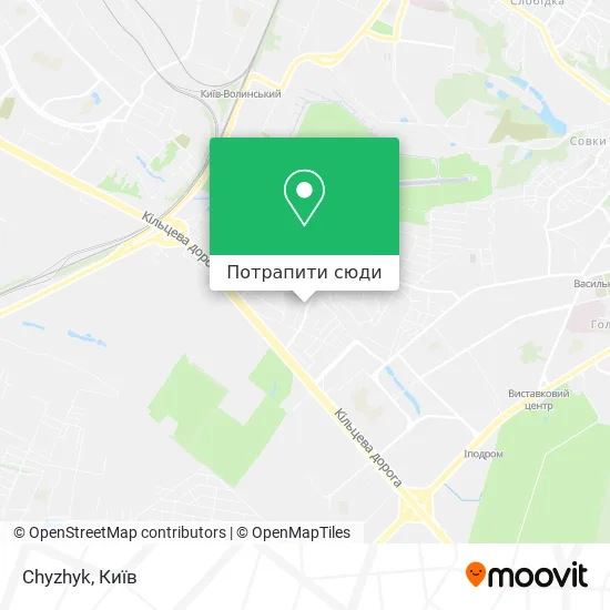 Карта Chyzhyk