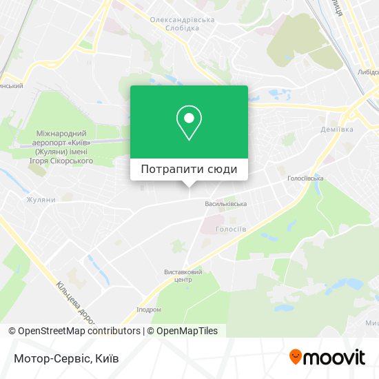Карта Мотор-Сервіс