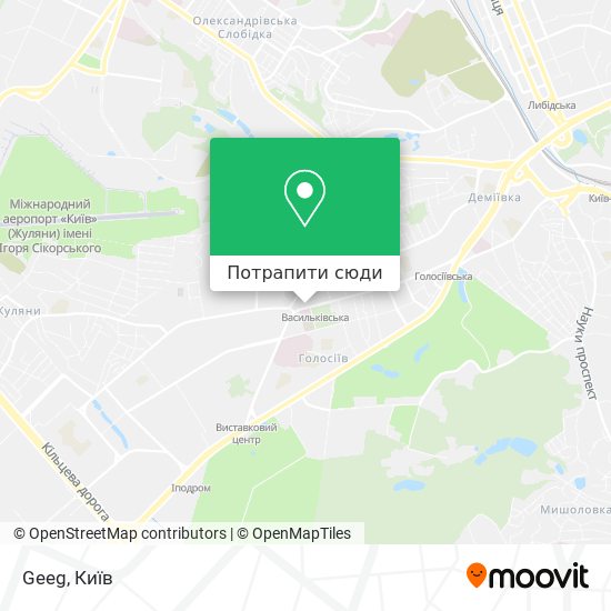 Карта Geeg