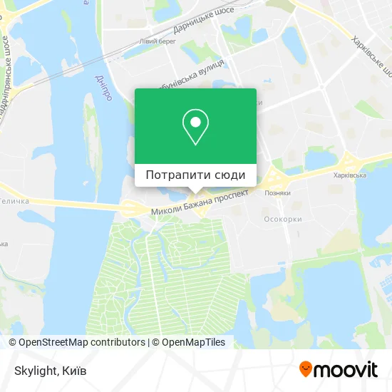 Карта Skylight