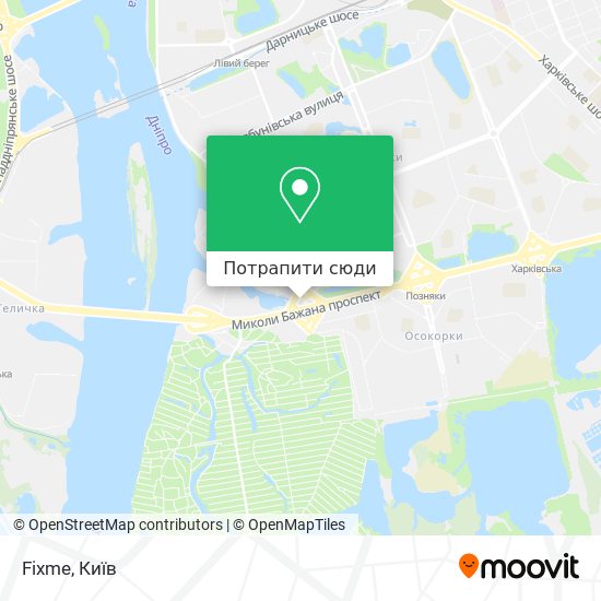 Карта Fixme