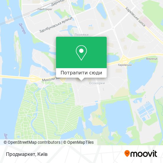 Карта Продмаркет