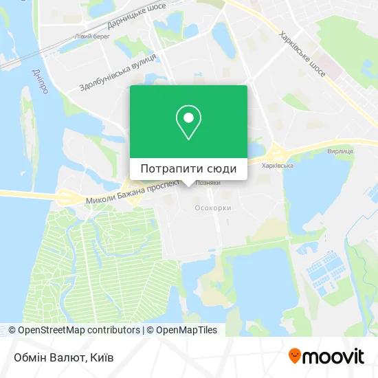 Карта Обмін Валют