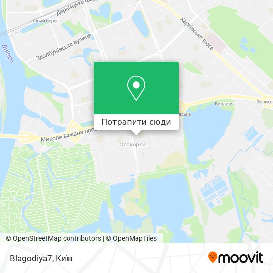 Карта Blagodiya7