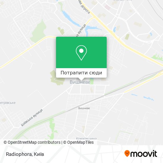 Карта Radiophora