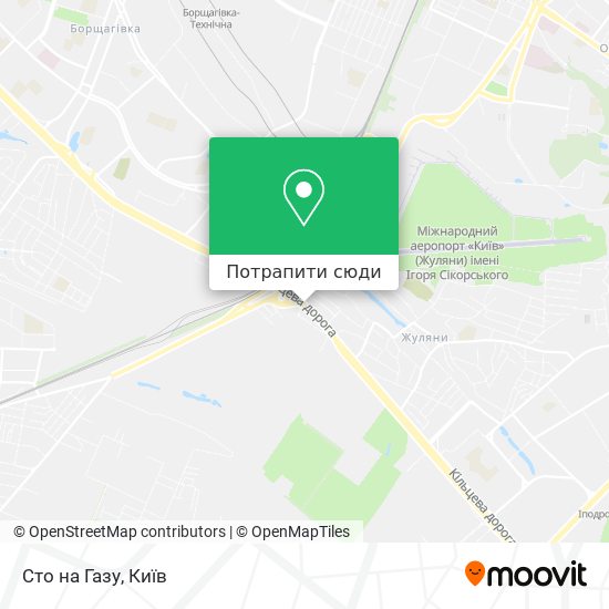 Карта Сто на Газу