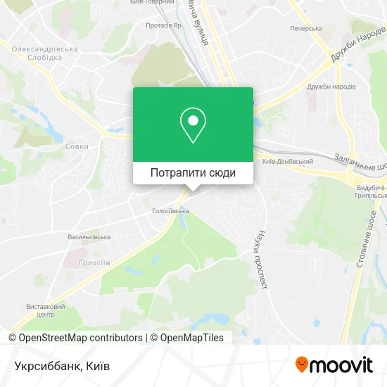 Карта Укрсиббанк