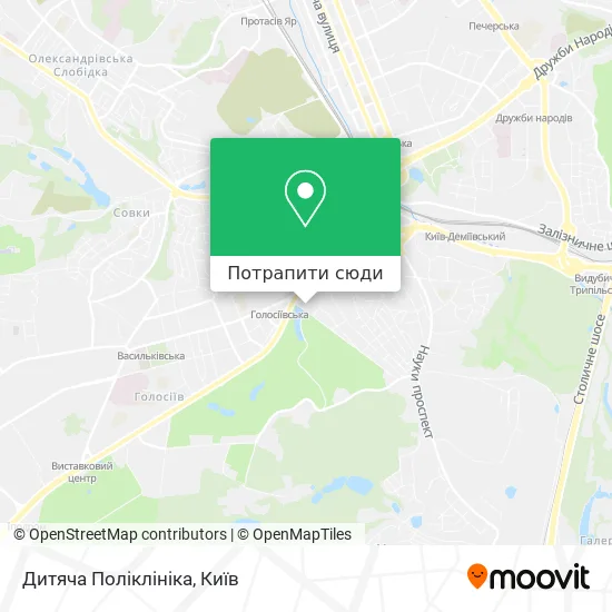 Карта Дитяча Поліклініка