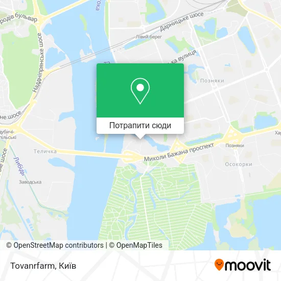 Карта Tovanrfarm