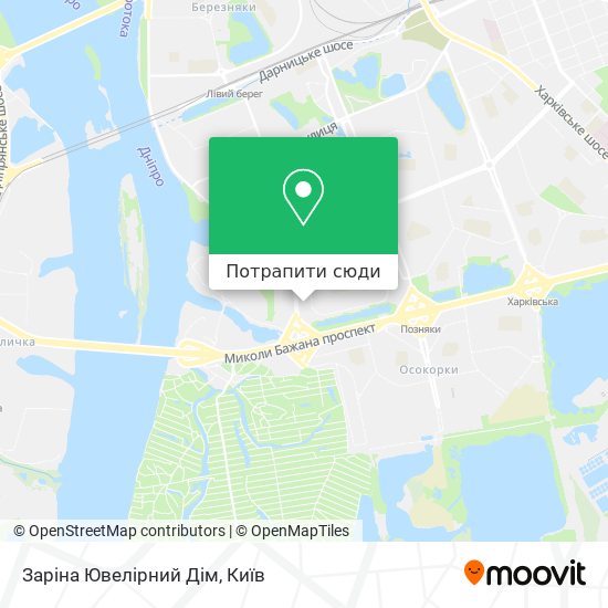 Карта Заріна Ювелірний Дім