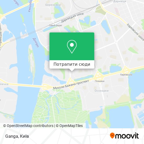 Карта Ganga