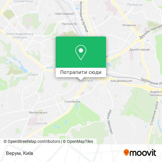 Карта Верум
