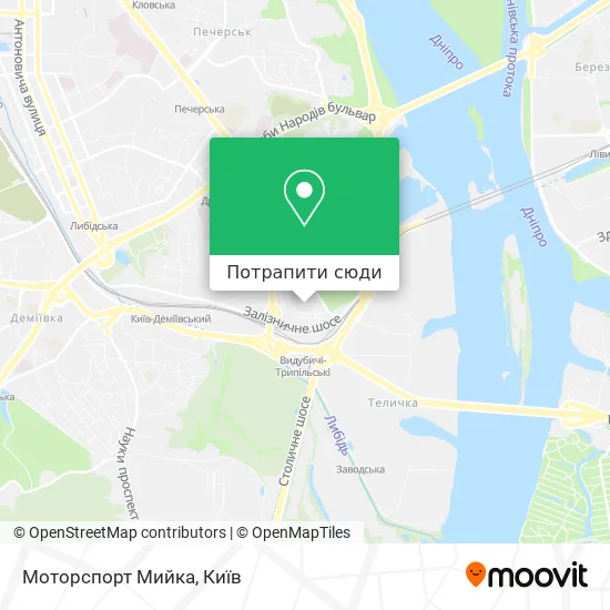 Карта Моторспорт Мийка