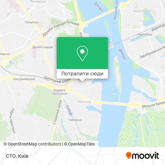 Карта СТО