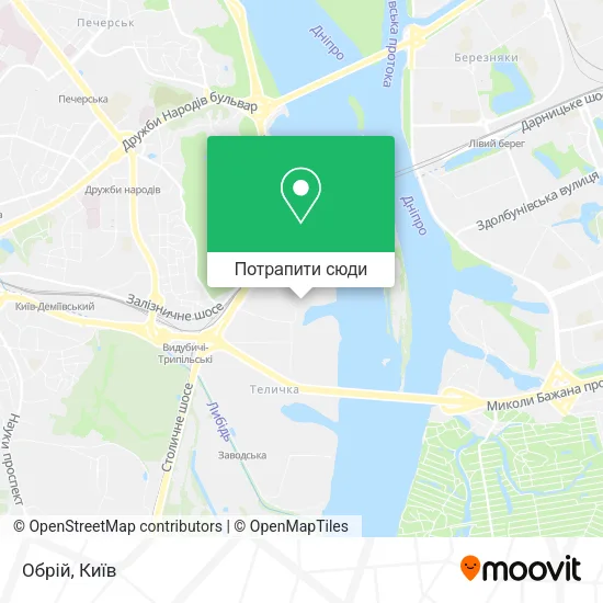 Карта Обрій