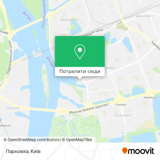 Карта Парковка