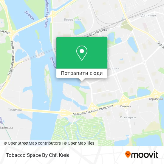 Карта Tobacco Space By Chf