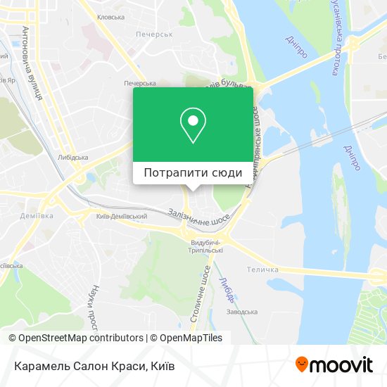 Карта Карамель Салон Краси