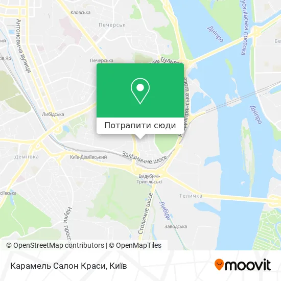 Карта Карамель Салон Краси