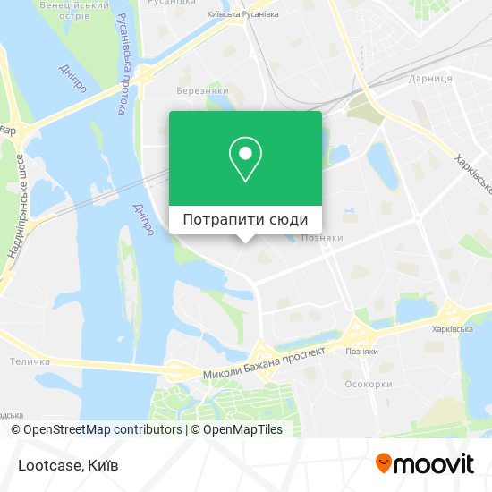 Карта Lootcase